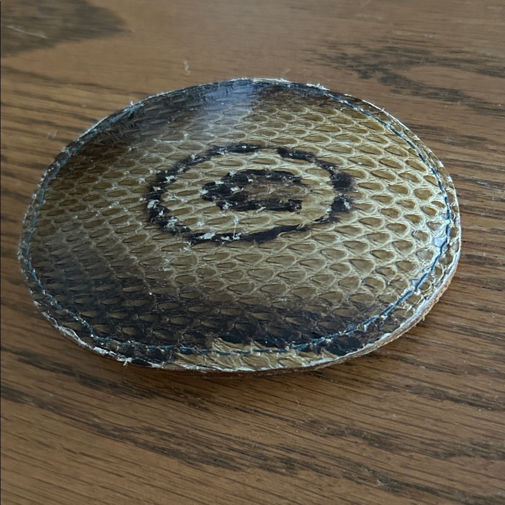 Men's Snakeskin Belt Buckle